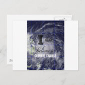 Carte Postale Changement climatique (Devant / Derrière)