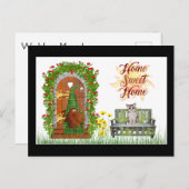 Carte postale Changement d'adresse (Devant / Derrière)