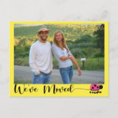 Carte postale Changement d'adresse (Devant)