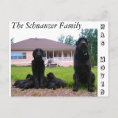 Carte postale Changement d'adresse (Devant)