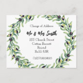 Carte postale Changement d'adresse de la couronne  (Devant)