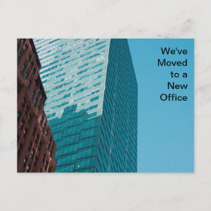 Carte Postale Changement d'adresse d'entreprise moderne Photo