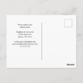 Carte Postale Changement d'adresse professionnelle Modernisation (Dos)