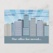 Carte Postale Changement d'adresse professionnelle Modernisation (Devant)