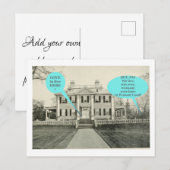 Carte Postale Changement d'adresse Terres paysannes (Devant / Derrière)