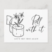 Carte Postale Changement de date Annulation reportée (Devant)