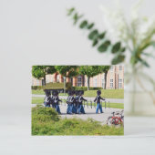 Carte Postale Changement de garde, Copenhague, Danemark (Debout devant)