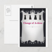 Carte Postale Changement de robe (Devant / Derrière)