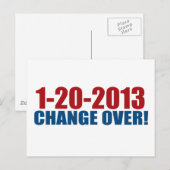 Carte Postale Changement du 20-01-2013 (Devant / Derrière)
