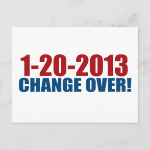 Carte Postale Changement du 20-01-2013