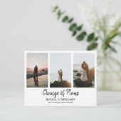 Carte Postale Changement minimal de plans avec Collage de photos (Debout devant)