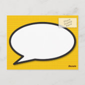 Carte Postale Changer la date AMOUR Reporté Moderne (Dos)