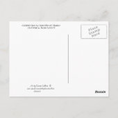 Carte Postale Changer le monde rose (Dos)