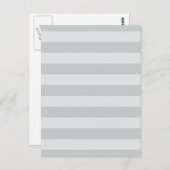 Carte Postale Changer les bandes grises en n'importe quelle Pers (Devant / Derrière)