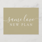 Carte Postale Changez simplement la date Mariage Faire-part Post (Devant)