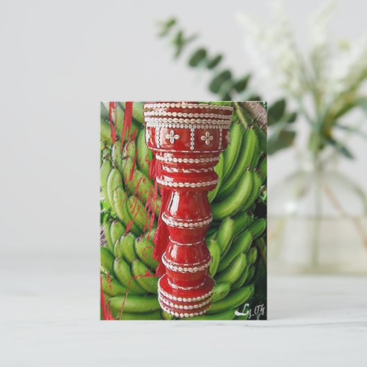 CARTE POSTALE CHANGO RACIMO BATEA (Debout devant)