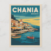 Carte Postale Chania Grèce cadeaux vintages souvenirs (Devant)
