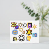 Carte postale Channukkah (Debout devant)