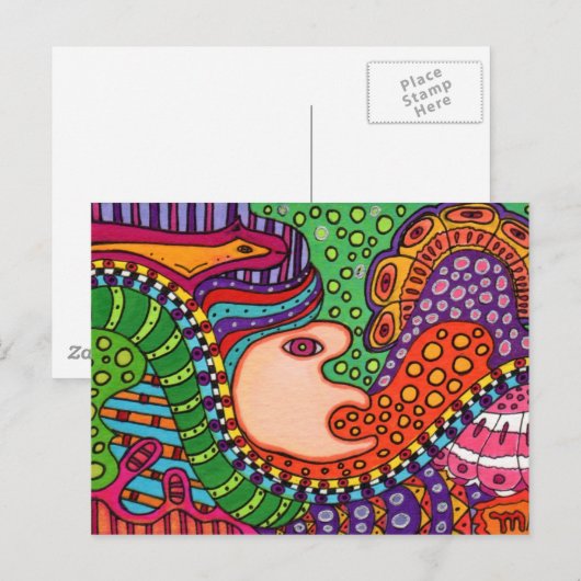 Carte Postale Chanson de chaman 2 (Devant / Derrière)