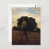 Carte Postale Chanson de la Lark par Winslow Homer (Devant / Derrière)