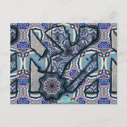 Carte Postale Chanson de Living Metal No 2 (Devant)