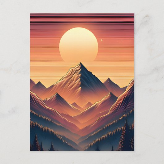 Carte Postale Chanson de nuit (Devant)