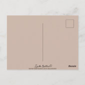 Carte Postale Chanson de Tweetle Dee Tweetle Dum de Looking Glas (Dos)