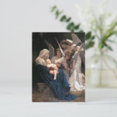 Carte Postale Chanson des Anges (1881) de Bouguereau (Debout devant)