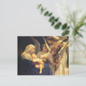 Carte Postale Chanson des Anges, William-Adolphe Bouguereau (Debout devant)