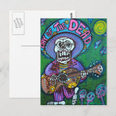 Carte Postale Chanson des morts (Devant / Derrière)