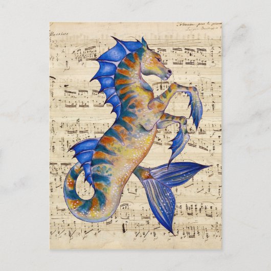 Carte Postale Chanson des océans (Devant)