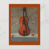 Carte Postale Chanson d'oiseau (Devant)