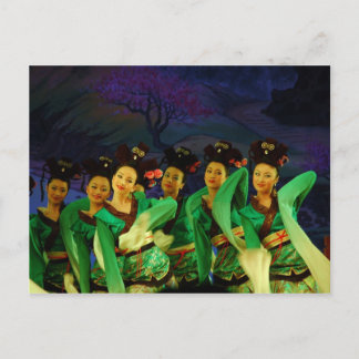 Carte Postale Chanson et danse de la dynastie Tang
