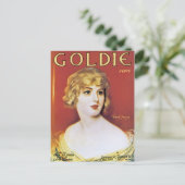 Carte Postale Chanson Goldie (Debout devant)