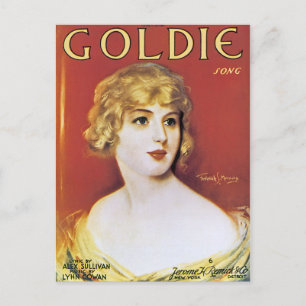 Carte Postale Chanson Goldie