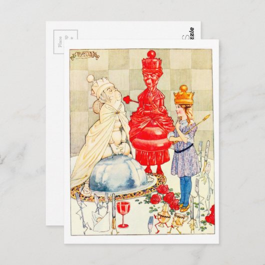Carte Postale Chansons D'Alice : La Poisson Riddle (Devant / Derrière)