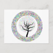 Carte Postale Chansons dans l'arbre de vie (Devant)