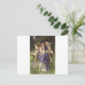 Carte Postale Chansons du printemps par William-Adolphe Bouguere (Debout devant)