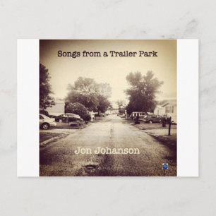 Carte Postale Chansons d'un parc de remorques