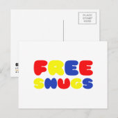 CARTE POSTALE CHANSONS GRATUITES (Devant / Derrière)