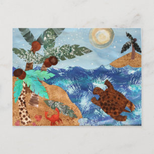 Carte Postale Chansons nocturnes de Turtle Island