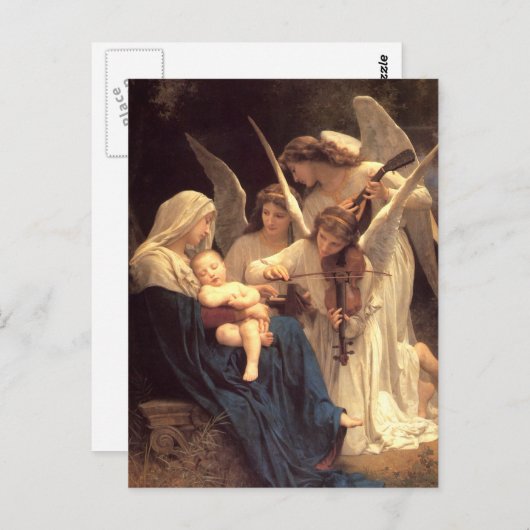 Carte Postale Chant des Anges (Devant / Derrière)