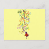 Carte Postale Chant d'oiseaux (Devant)