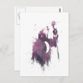 Carte Postale chant du loup (Devant / Derrière)