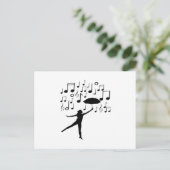 Carte Postale Chanter dans la pluie (Debout devant)