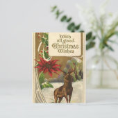 Carte Postale Chanter des chants de Noël (Debout devant)