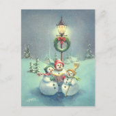 CARTE POSTALE CHANTER DES NEIGES PAR SHARON SHARPE (Devant)