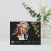 CARTE POSTALE CHANTEUR (Debout devant)