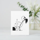 Carte Postale Chanteur à bâtons (Debout devant)