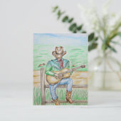 Carte Postale Chanteur Cowboy (Debout devant)